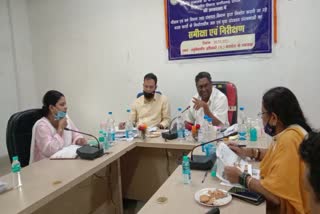 pradeep-sharma-advisor-to-chief-minister-of-chhattisgarh-inspection-and-review-meeting-in-katghora