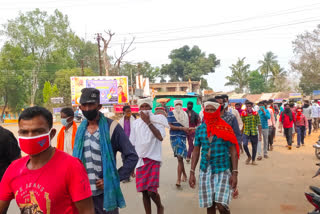 गोंडवाना समाज का प्रदर्शन, Demonstration of gondwana society