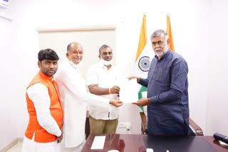 MP Devendrappa met Union Minister of Tourism