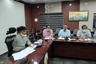 tirupati municipal commissioner girisha review meeting