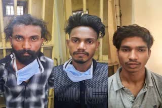 Three accused arrested