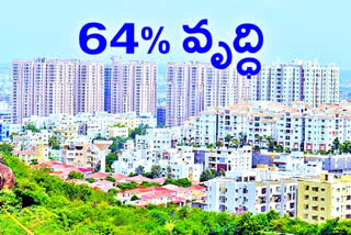 growth in house sale hyderabad