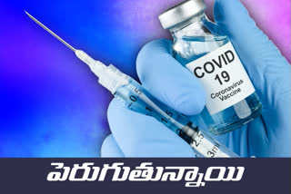 corona vaccine increasing in warangal district