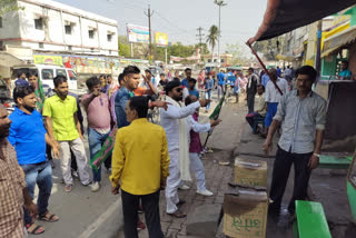 बांका में बिहार बंद