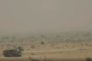 successful test of akash missile in Pokharan field firing range of Jaisalmer