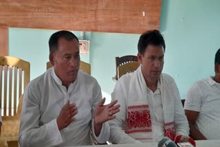 press-release-by-congress-candidate-sailen-sonowal-in-dhemaji-press-club