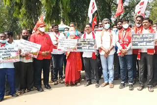 bharat bandh in sangareddy