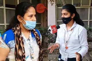 discussion with the Women's Civil Defense Volunteer Team of South Delhi