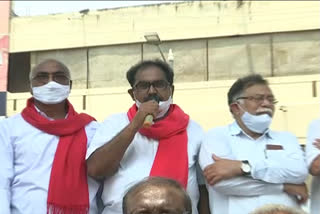 bharat bandh, chada venkat reddy, thammineni veerabhadram