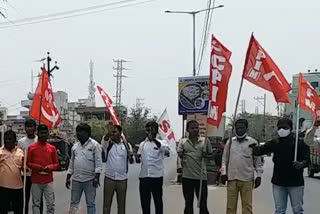 left parties protest