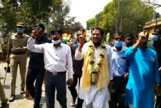 TMC candidate Ujjwal Bishwas submitted nomination