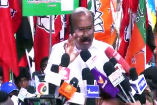 ராயபுரம் ஜெயக்குமார்  அமைச்சர் ஜெயக்குமார்  ராயபுரம் தொகுதி வேட்பாளர் ஜெயக்குமார்  Minister Jayakumar  Minister Jayakumar Speech About DMK  Rayapuram constituency candidate Jayakumar  Rayapuram Jayakumar