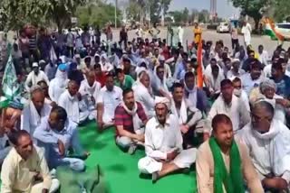 kisan bharat bandh impact in ladwa kurukshetra