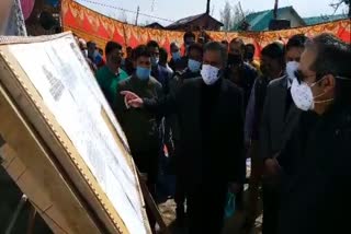 lg advisor baseer khan visit vessu migrant camp