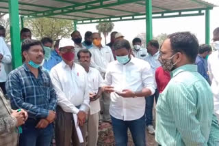 collector visit gattuboothkoor village