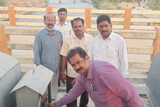 water release from sumkesula reservoir in kurnool, heavy water flow to sumkesula reservoir