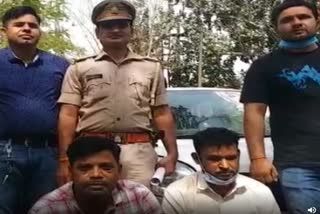 पुलिस के हत्थे चढ़े दो वाहन चोर