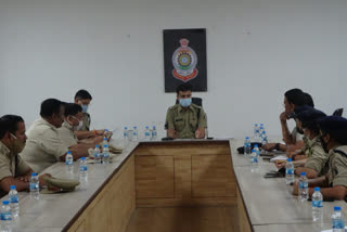 Bilaspur SP took a meeting