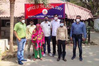 North Delhi Special Staff team arrested 2 accused including woman in heroin smuggling case