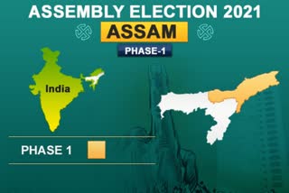 West bengal & Assam Phase 1 voting begins today  மேற்குவங்கம்  சட்டப்பேரவைத் தேர்தல்  முதல்கட்ட வாக்குப்பதிவு  அஸ்ஸாம்  பாஜக  காங்கிரஸ்