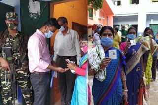 voting starts in jhargram