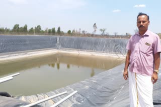 FARMER BUILT A HUGE FARM POND WHICH CAN STORE 6 CRORE LITERS OF RAIN WATER IN KARNATAKA