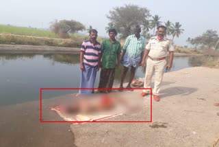 unkown boy deadbody found in a lake