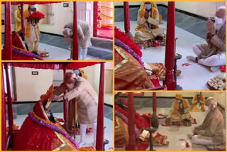 Jeshoreshwari Kali temple  PM Modi offers prayer at Jeshoreshwari Kali temple  Jeshoreshwari Kali temple in Bangladesh  நரேந்திர மோடி  காளி கோயில்  ஜெஷோரேஸ்வரி காளி