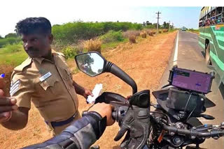 Biker's generosity winning the hearts in social media, watch viral video