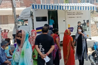 niti vihar Welfare Association set up eye-check camp