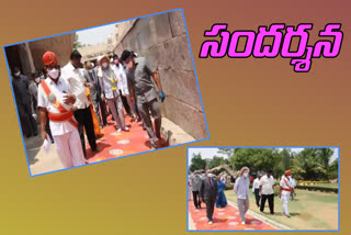 highcourt chief justice at lepakshi temple