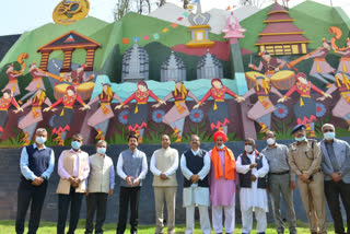 CM Ramesh Thakur inaugurated the entrances in Bilaspur