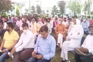 Program organized in Najafgarh regarding Corona