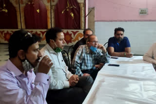 yamuna vihar sdm meeting with RWA MWA