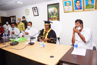 first meeting in tirupati municipal office