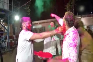 Holi at Jammu district jail