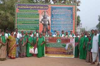 amaravati farmers Padayatra