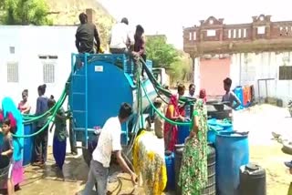 जयपुर हिंदी न्यूज  Tanker water supply in Jaipur