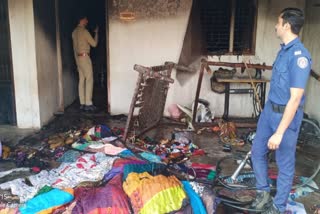 LPG cylinder exploded at a house in sabarkantha, 7 burn
