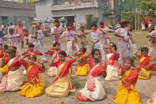 দত্তপুকুরের কালীবাড়ি স্পোর্টিং ক্লাবের তরফে দোলযাত্রা পালন