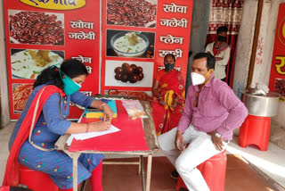 Raids in sweets shops regarding Holi in mahasamund