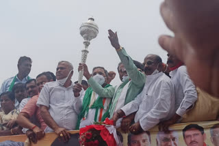 Former CM Siddaramaiah visit to kolar