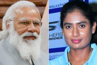 PM Modi, Mithali Raj