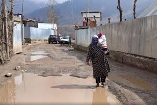 dilapidated condition of the roads connecting the Chattergul area