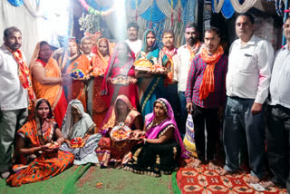 Local people celebrated at the conclusion of Srimad Bhagwat Katha