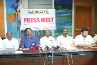 credai new committee meet in visakha, credai resolution on sand problem