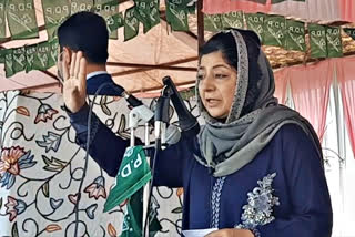 Kashmir Peace Peace in Kashmir Mehbooba Mufti Kashmir issues Jammu and Kashmir India Pakistan Budgam மக்கள் ஜனநாயக கட்சி மெகபூபா முப்தி காஷ்மீர் இந்தியா, பாகிஸ்தான்