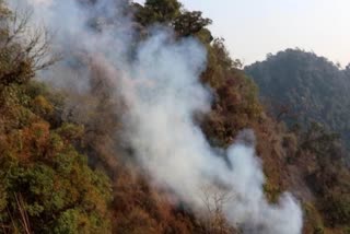 Manipur: Shirui Hills in Ukhrul to get respite from fire as IAF deploys two Mi-17V5 helicopters