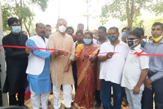 mp Jayant Sinha inaugurates the park built under amrit scheme in hazaribag