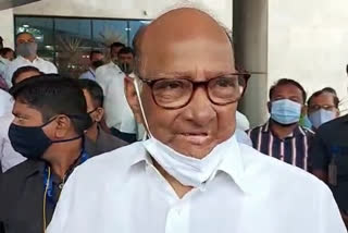 ncp  NCP chief  Sharad Pawar  Sharad Pawar hospitalized  എന്‍സിപി അധ്യക്ഷന്‍  എന്‍സിപി  ശരദ് പവാര്‍